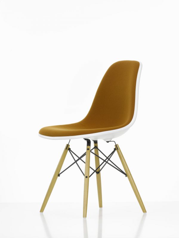 Eames Plastic Side Chair DSW Stuhl Vollpolster Vitra